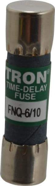 Cooper Bussmann - 500 VAC, 0.6 Amp, Time Delay General Purpose Fuse - Fuse Holder Mount, 1-1/2" OAL, 10 at AC kA Rating, 13/32" Diam - Strong Tooling