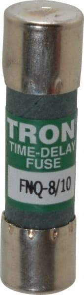 Cooper Bussmann - 500 VAC, 0.8 Amp, Time Delay General Purpose Fuse - Fuse Holder Mount, 1-1/2" OAL, 10 at AC kA Rating, 13/32" Diam - Strong Tooling