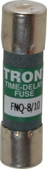 Cooper Bussmann - 500 VAC, 0.8 Amp, Time Delay General Purpose Fuse - Fuse Holder Mount, 1-1/2" OAL, 10 at AC kA Rating, 13/32" Diam - Strong Tooling