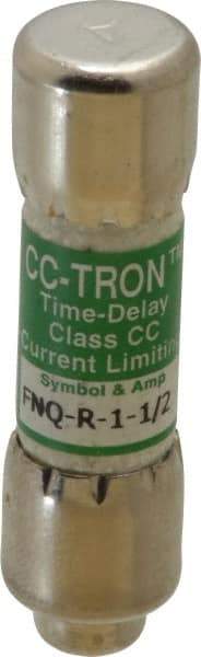 Cooper Bussmann - 300 VDC, 600 VAC, 1.5 Amp, Time Delay General Purpose Fuse - Fuse Holder Mount, 1-1/2" OAL, 200 at AC (RMS) kA Rating, 13/32" Diam - Strong Tooling