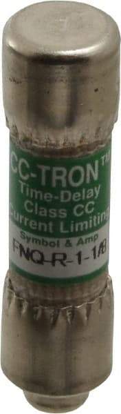 Cooper Bussmann - 300 VDC, 600 VAC, 1.13 Amp, Time Delay General Purpose Fuse - Fuse Holder Mount, 1-1/2" OAL, 200 at AC (RMS) kA Rating, 13/32" Diam - Strong Tooling