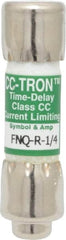 Cooper Bussmann - 300 VDC, 600 VAC, 0.25 Amp, Time Delay General Purpose Fuse - Fuse Holder Mount, 1-1/2" OAL, 200 at AC (RMS) kA Rating, 13/32" Diam - Strong Tooling