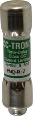 Cooper Bussmann - 300 VDC, 600 VAC, 2 Amp, Time Delay General Purpose Fuse - Fuse Holder Mount, 1-1/2" OAL, 200 at AC (RMS) kA Rating, 13/32" Diam - Strong Tooling