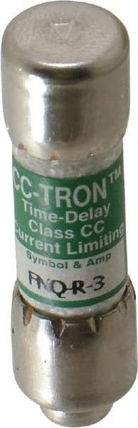 Cooper Bussmann - 300 VDC, 600 VAC, 3 Amp, Time Delay General Purpose Fuse - Fuse Holder Mount, 1-1/2" OAL, 200 at AC (RMS) kA Rating, 13/32" Diam - Strong Tooling