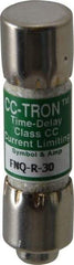 Cooper Bussmann - 300 VDC, 600 VAC, 30 Amp, Time Delay General Purpose Fuse - Fuse Holder Mount, 1-1/2" OAL, 200 at AC (RMS) kA Rating, 13/32" Diam - Strong Tooling