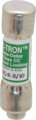 Cooper Bussmann - 300 VDC, 600 VAC, 0.8 Amp, Time Delay General Purpose Fuse - Fuse Holder Mount, 1-1/2" OAL, 200 at AC (RMS) kA Rating, 13/32" Diam - Strong Tooling