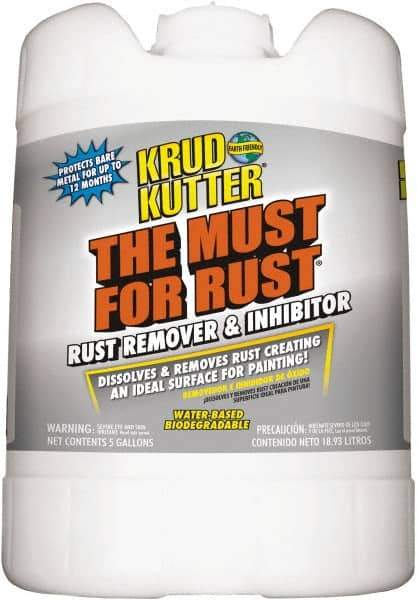 Krud Kutter - 5 Gal Jug Rust Remover - Removes Rust Deposits - Strong Tooling