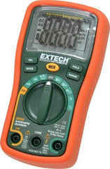 Extech - EX330, CAT III, 600 VAC/VDC, Digital Auto Ranging Multimeter - 40 mOhm, Measures Voltage, Capacitance, Current, Frequency, Resistance, Temperature - Strong Tooling