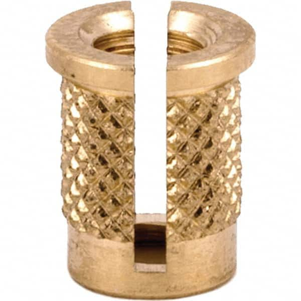 E-Z LOK - Press Fit Threaded Inserts Type: Flanged For Material Type: Plastic - Strong Tooling