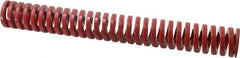 Dayton Lamina - 1-1/2" Hole Diam, 3/4" Rod Diam, 12" Free Length, Red Die Spring - 28.7 Lb Max Deflection, 3.6" Max Deflection, Heavy Duty, Chromium Vanadium Steel - Strong Tooling