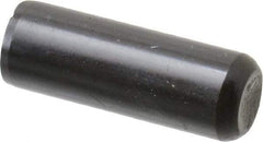 Holo-Krome - 5/16" Diam x 7/8" Pin Length Grade 8 Alloy Steel Standard Dowel Pin - Black Luster Finish, C 47-58 & C 60 (Surface) Hardness, 1 Beveled & 1 Rounded End - Strong Tooling