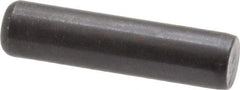 Holo-Krome - 5/16" Diam x 1-1/4" Pin Length Grade 8 Alloy Steel Standard Dowel Pin - Black Luster Finish, C 47-58 & C 60 (Surface) Hardness, 1 Beveled & 1 Rounded End - Strong Tooling