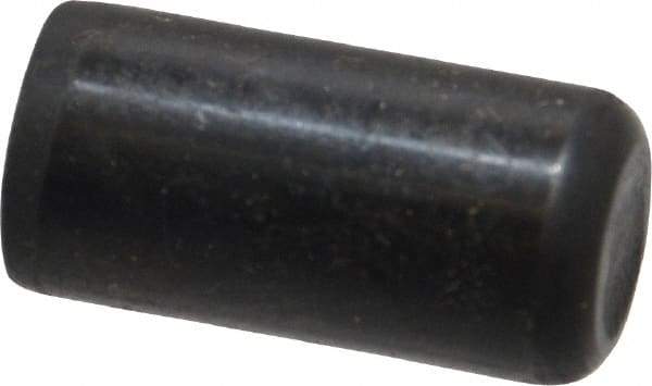 Holo-Krome - 1/2" Diam x 1" Pin Length Grade 8 Alloy Steel Standard Dowel Pin - Black Luster Finish, C 47-58 & C 60 (Surface) Hardness, 1 Beveled & 1 Rounded End - Strong Tooling