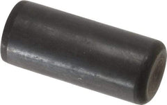 Holo-Krome - 7/8" Diam x 2" Pin Length Grade 8 Alloy Steel Standard Dowel Pin - Black Luster Finish, C 47-58 & C 60 (Surface) Hardness, 1 Beveled & 1 Rounded End - Strong Tooling