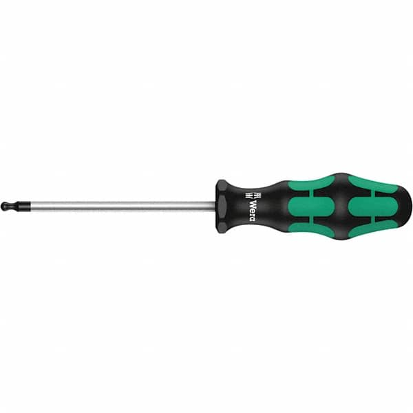 Wera - T15 Torx Driver - 3-1/8" Blade Length, 7-1/64" OAL, Ergonomic Handle, Chrome Plated Steel - Strong Tooling