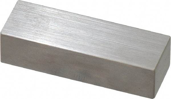 Mitutoyo - 0.45" Rectangular Steel Gage Block - Accuracy Grade AS-1, Includes Certificate of Inspection - Strong Tooling