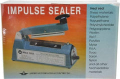 Value Collection - 4" Max Seal, 4 mil Thick, Table Top Thermal Impulse Sealer - 160 Watts - Strong Tooling