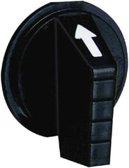 Square D - 30mm, Black, Selector Switch Operating Knob - For Use with Selector Switch - Strong Tooling