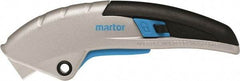 Martor USA - Retractable Utility Knife - Black & Blue Handle - Strong Tooling