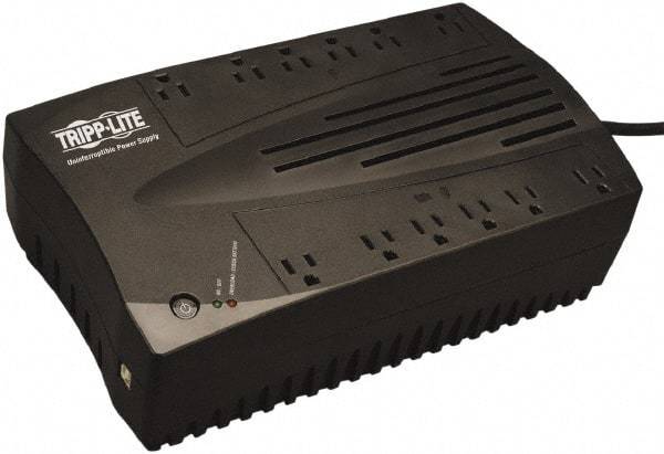 Tripp-Lite - 15 Amp, 900 VA, Tower Mount Line Interactive Backup Uninterruptible Power Supply - Backup 2.3 min with Full Load & 8.3 min with Half Load, 120 VAC Input & Output, 480 Watt Output, 1 Phases, 8 Outlets - Strong Tooling