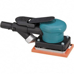 Dynabrade - 10,000 OPM, 13 CFM Air Consumption, Palm Air Orbital Sander - Rectangular Pad, 1/4 NPT Inlet - Strong Tooling