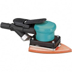 Dynabrade - 10,000 OPM, 13 CFM Air Consumption, Palm Air Orbital Sander - Rectangular Pad, 1/4 NPT Inlet - Strong Tooling