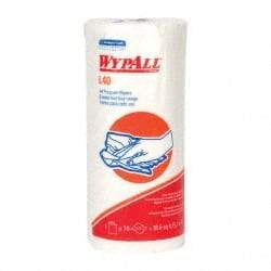 WypAll - L40 Dry General Purpose Wipes - Small Roll, 11" x 11" Sheet Size, White - Strong Tooling