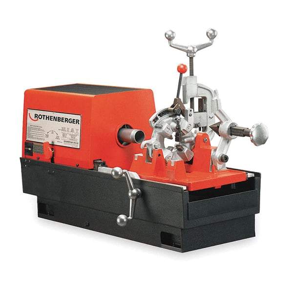 Rothenberger - Pipe Threading Machines Maximum Pipe Size Capacity (Inch): 2 Minimum Pipe Size Capacity (Inch): 1/8 - Strong Tooling