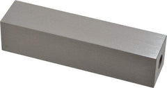 Mitutoyo - 4" Square Steel Gage Block - Accuracy Grade 0, Includes Certificate of Inspection - Strong Tooling