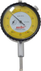 Value Collection - 1/2" Range, 0-100 Dial Reading, 0.001" Graduation Dial Drop Indicator - 2-9/32" Dial, Revolution Counter - Strong Tooling