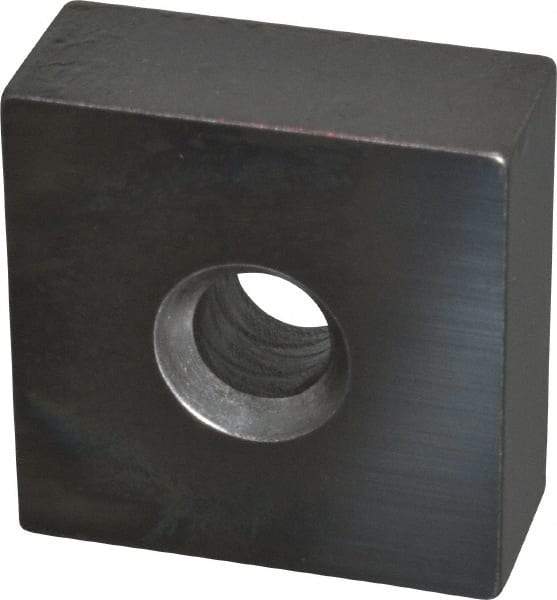 Mitutoyo - 0.4" Square Steel Gage Block - Accuracy Grade 0, Includes Certificate of Inspection - Strong Tooling