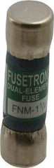 Cooper Bussmann - 250 VAC, 1.25 Amp, Time Delay General Purpose Fuse - Fuse Holder Mount, 1-1/2" OAL, 10 at 125 V kA Rating, 13/32" Diam - Strong Tooling