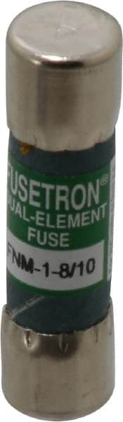 Cooper Bussmann - 250 VAC, 1.8 Amp, Time Delay General Purpose Fuse - Fuse Holder Mount, 1-1/2" OAL, 10 at 125 V kA Rating, 13/32" Diam - Strong Tooling