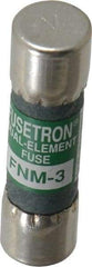 Cooper Bussmann - 250 VAC, 3 Amp, Time Delay General Purpose Fuse - Fuse Holder Mount, 1-1/2" OAL, 10 at 125 V kA Rating, 13/32" Diam - Strong Tooling