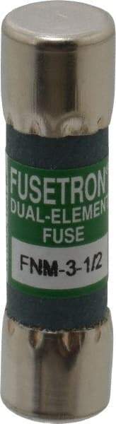 Cooper Bussmann - 250 VAC, 3.5 Amp, Time Delay General Purpose Fuse - Fuse Holder Mount, 1-1/2" OAL, 10 at 125 V kA Rating, 13/32" Diam - Strong Tooling