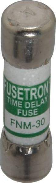 Cooper Bussmann - 250 VAC, 30 Amp, Time Delay General Purpose Fuse - Fuse Holder Mount, 1-1/2" OAL, 10 at AC kA Rating, 13/32" Diam - Strong Tooling