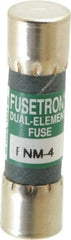 Cooper Bussmann - 250 VAC, 4 Amp, Time Delay General Purpose Fuse - Fuse Holder Mount, 1-1/2" OAL, 10 at 125 V kA Rating, 13/32" Diam - Strong Tooling