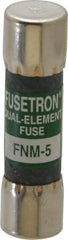 Cooper Bussmann - 250 VAC, 5 Amp, Time Delay General Purpose Fuse - Fuse Holder Mount, 1-1/2" OAL, 10 at 125 V kA Rating, 13/32" Diam - Strong Tooling