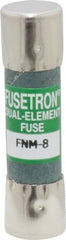 Cooper Bussmann - 250 VAC, 8 Amp, Time Delay General Purpose Fuse - Fuse Holder Mount, 1-1/2" OAL, 10 at 125 V kA Rating, 13/32" Diam - Strong Tooling