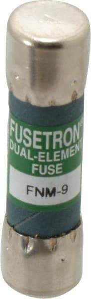 Cooper Bussmann - 250 VAC, 9 Amp, Time Delay General Purpose Fuse - Fuse Holder Mount, 1-1/2" OAL, 10 at 125 V kA Rating, 13/32" Diam - Strong Tooling