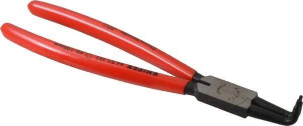 Knipex - Internal Retaining Ring Pliers - 8-1/2" OAL, Bent Nose - Strong Tooling