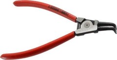 Knipex - External Retaining Ring Pliers - 6-3/4" OAL, Bent Nose - Strong Tooling