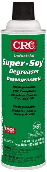 CRC - 20 oz Aerosol Cleaner/Degreaser - Aerosol, Biodegradable, Unscented - Strong Tooling