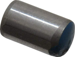 Metric Blue - 6mm Diam x 10mm Pin Length Alloy Steel Pull Out Dowel Pin - 1 Beveled & 1 Threaded End - Strong Tooling