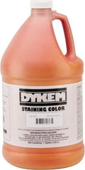 Dykem - 1 Gallon Orange Staining Color - Bottle - Strong Tooling