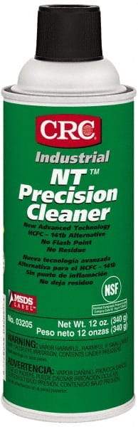 CRC - 12 Ounce Aerosol Electrical Grade Cleaner/Degreaser - 30,800 Volt Dielectric Strength, Nonflammable, Food Grade - Strong Tooling