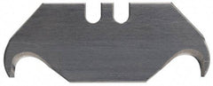 PHC - 100 Piece Carbon Steel Hook Blade - 2" OAL, 0.025" Blade Thickness - Strong Tooling