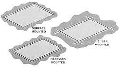 TPI - Heater Accessories Type: 2 x 4 ' Surface Mounting Frame - Strong Tooling