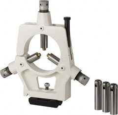 Clausing - Steady Lathe Rest - Compatible with Toolroom Lathes, 3/8 to 9" Workpiece Diam - Strong Tooling