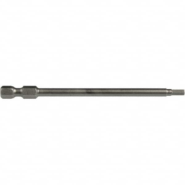 Apex - 1/8" Hex Bit - 1/4" Hex Drive, 3" OAL - Strong Tooling